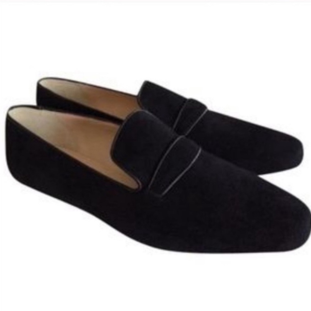 J. Crew georgia suede Black penny Loafers